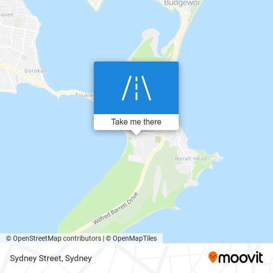 Sydney Street map