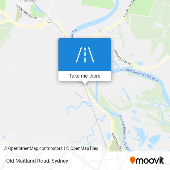 Old Maitland Road map
