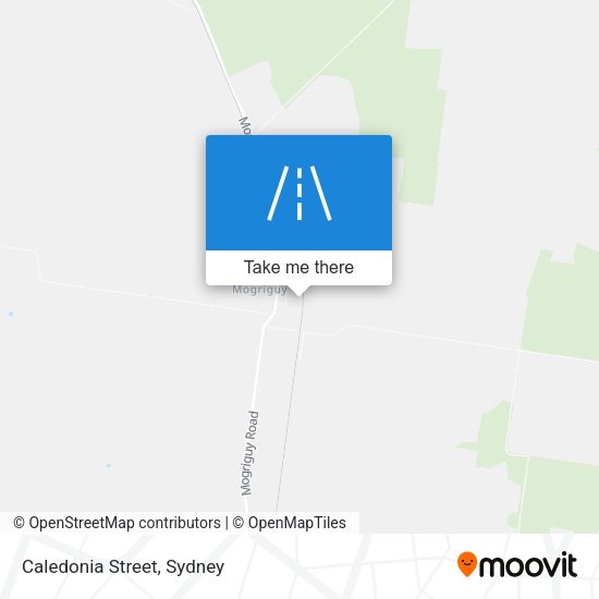 Caledonia Street map