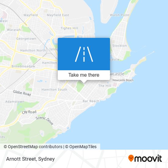 Arnott Street map