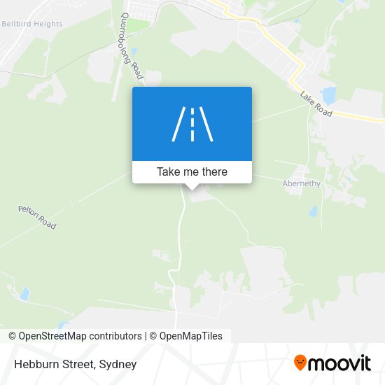 Hebburn Street map