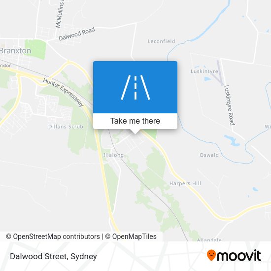 Dalwood Street map