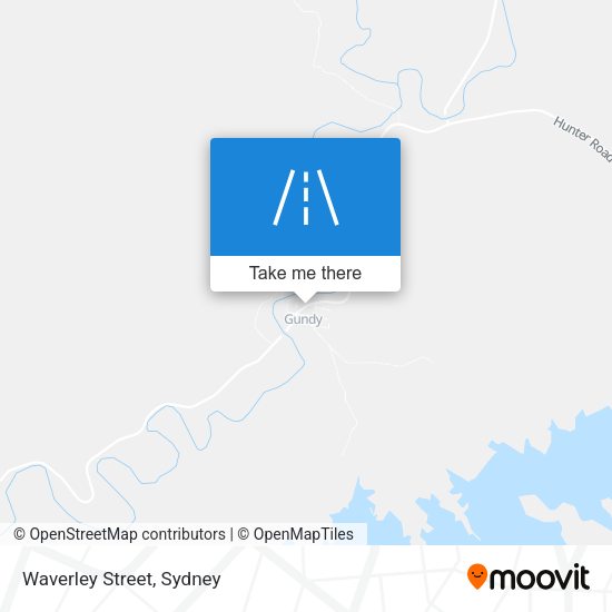 Waverley Street map