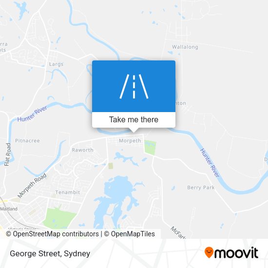 George Street map