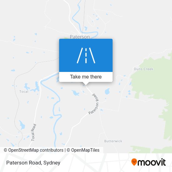 Paterson Road map
