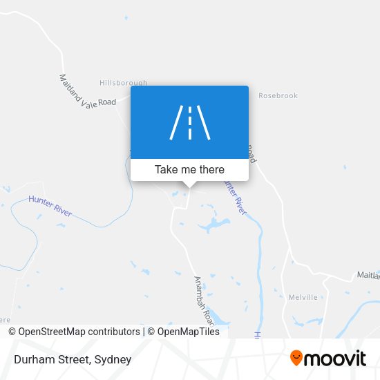 Durham Street map