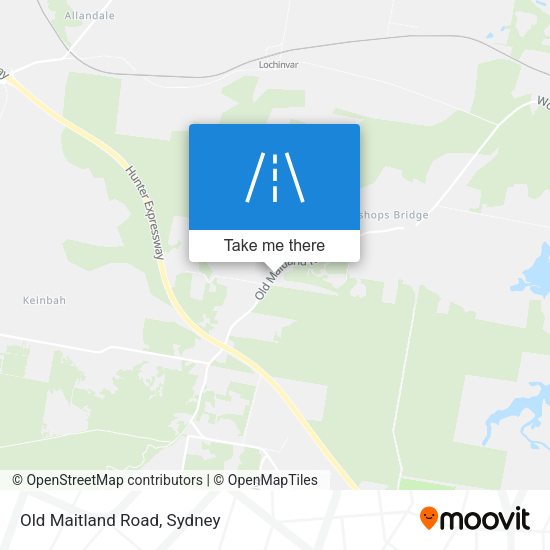 Old Maitland Road map