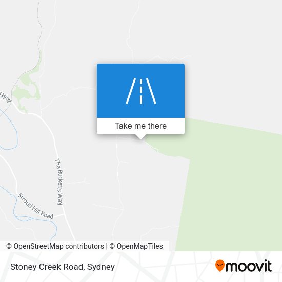 Stoney Creek Road map