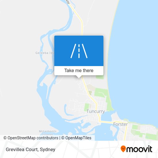 Grevillea Court map