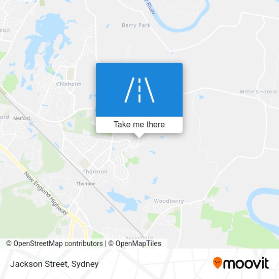 Jackson Street map