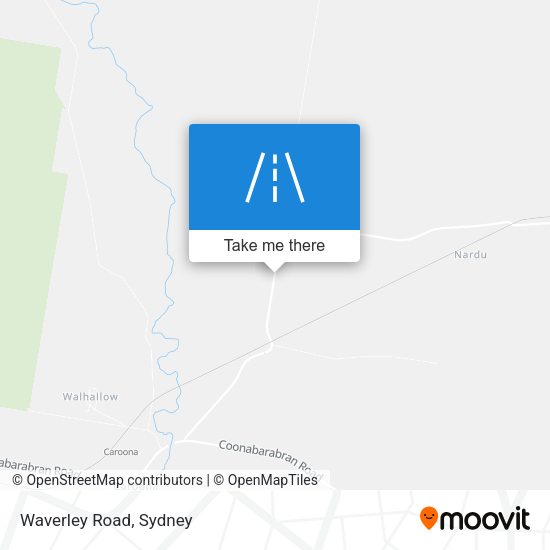 Waverley Road map