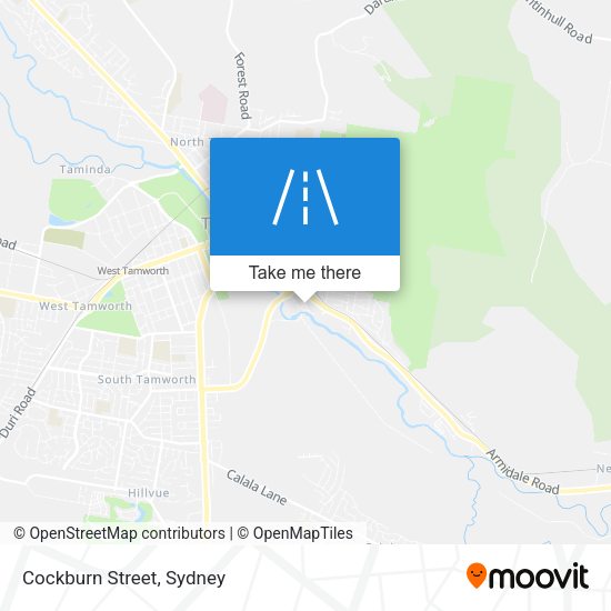 Cockburn Street map