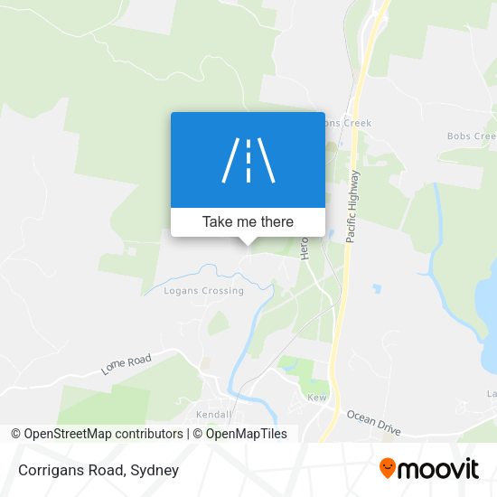 Corrigans Road map