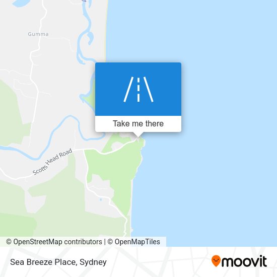 Sea Breeze Place map