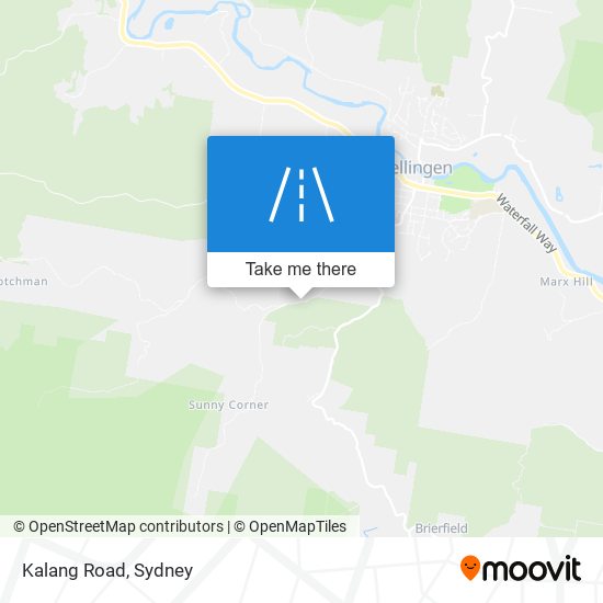 Mapa Kalang Road