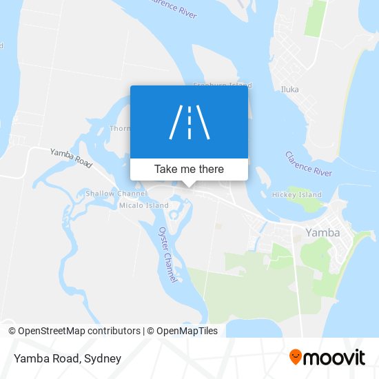 Yamba Road map