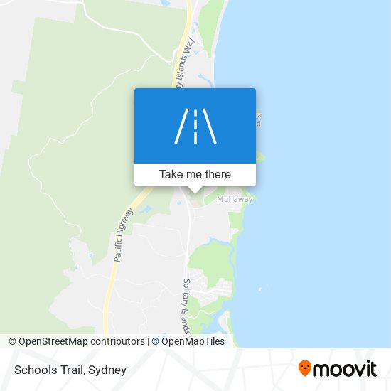 Schools Trail map