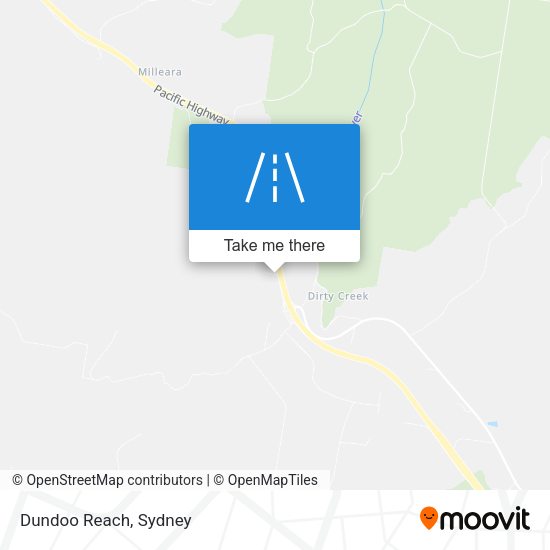 Dundoo Reach map