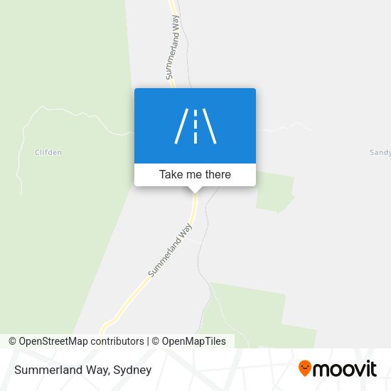 Summerland Way map