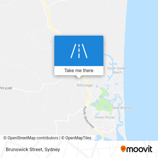 Brunswick Street map