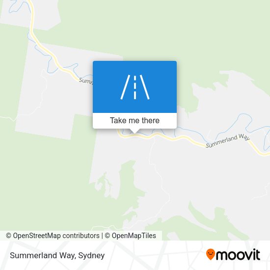 Summerland Way map