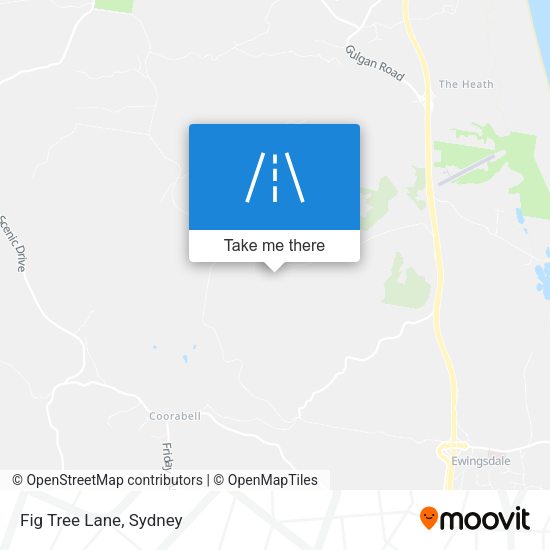 Fig Tree Lane map