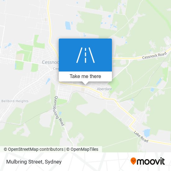 Mulbring Street map