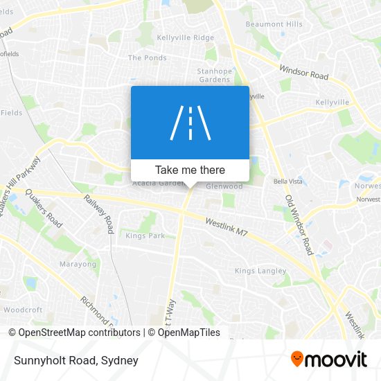 Sunnyholt Road map