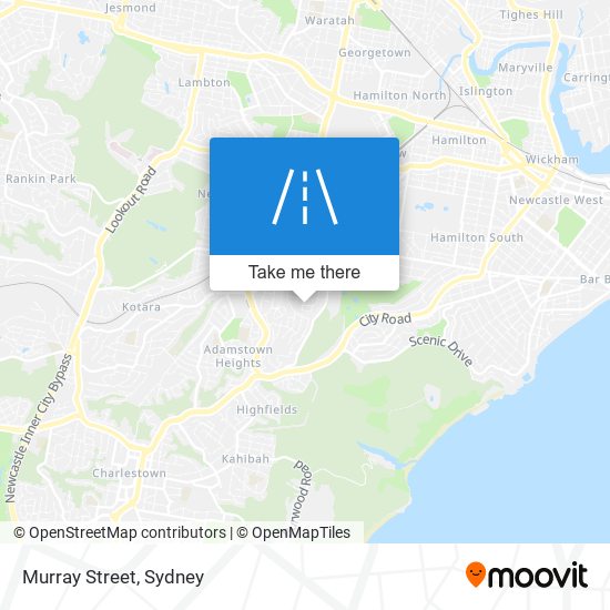 Mapa Murray Street