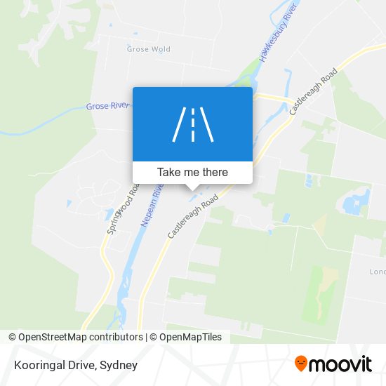 Mapa Kooringal Drive