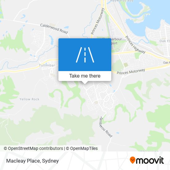 Macleay Place map