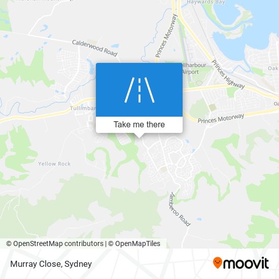 Mapa Murray Close