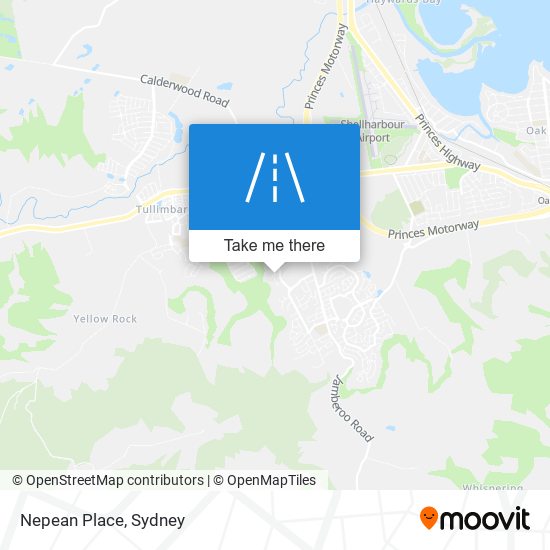 Nepean Place map