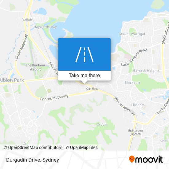 Durgadin Drive map
