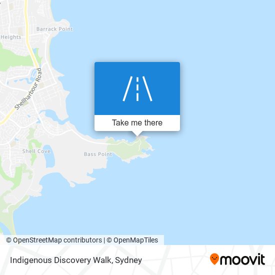 Indigenous Discovery Walk map