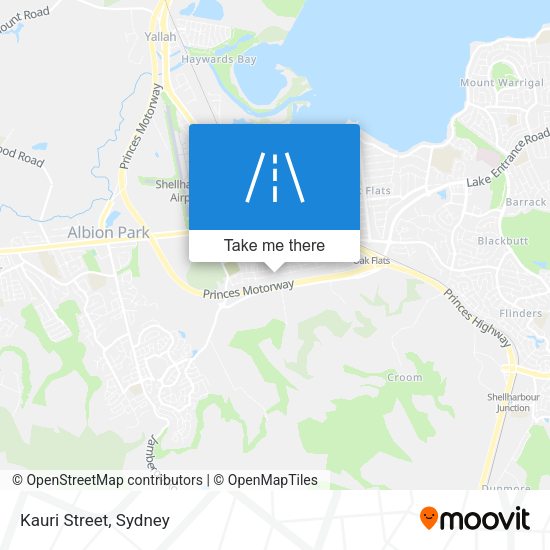 Kauri Street map