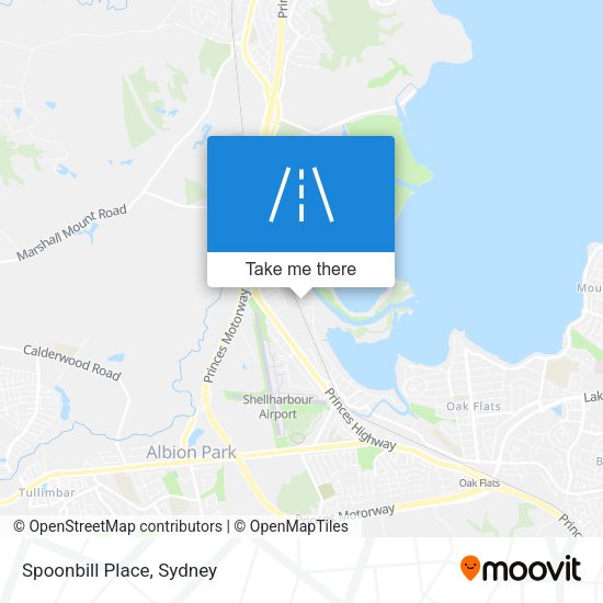 Spoonbill Place map