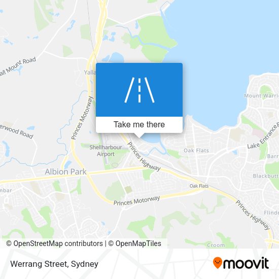 Werrang Street map