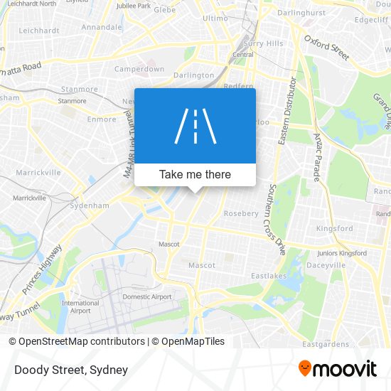 Doody Street map