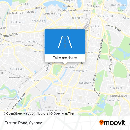Euston Road map
