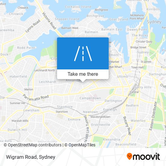 Wigram Road map