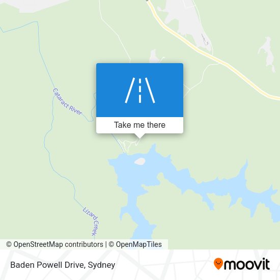 Baden Powell Drive map