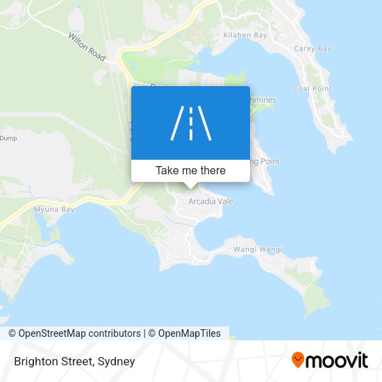 Brighton Street map