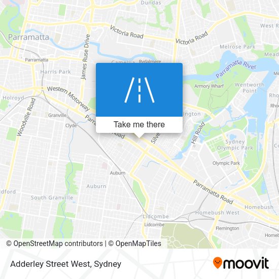 Adderley Street West map