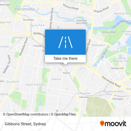 Gibbons Street map