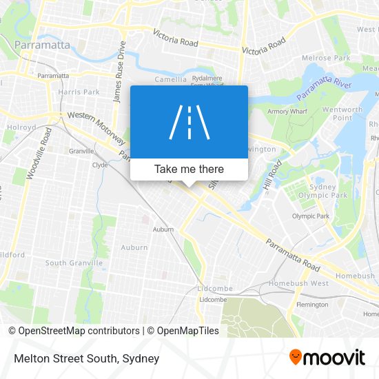 Melton Street South map