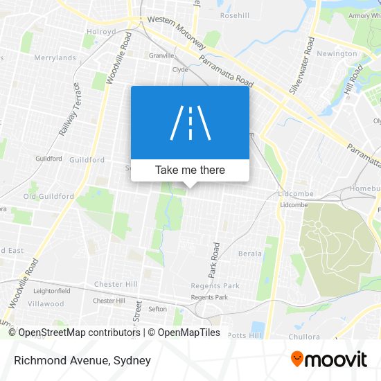 Richmond Avenue map