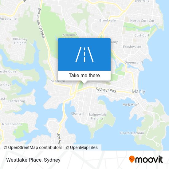 Westlake Place map
