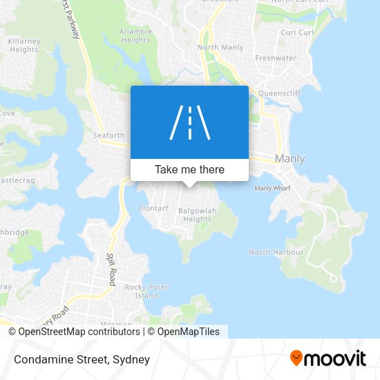 Condamine Street map
