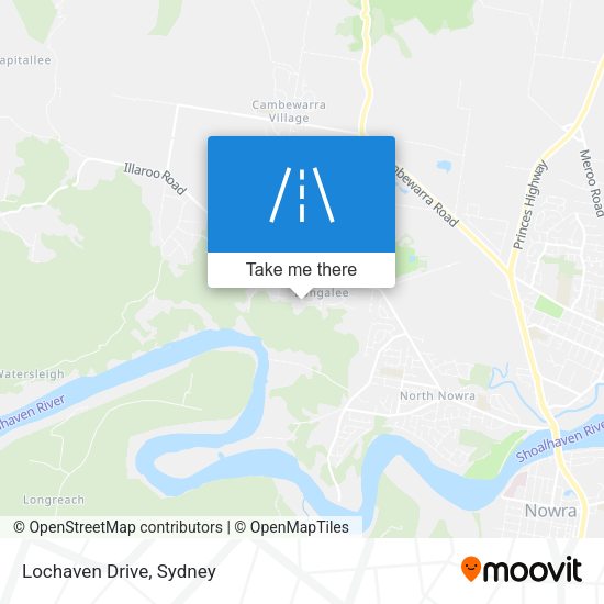 Lochaven Drive map